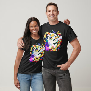 Psychedelischer Geisterschlangen-Trank Halloween T-Shirt