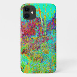 Psychedelischer Herbst Gold und Aqua Garden Landsc Case-Mate iPhone Hülle