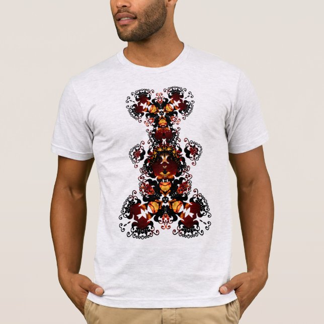 Psychedelischer Hummer-T - Shirt (Vorderseite)