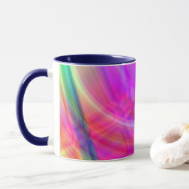 Psychedelischer Kreis Tasse