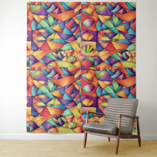 Psychedelischer Ozean Wandteppich