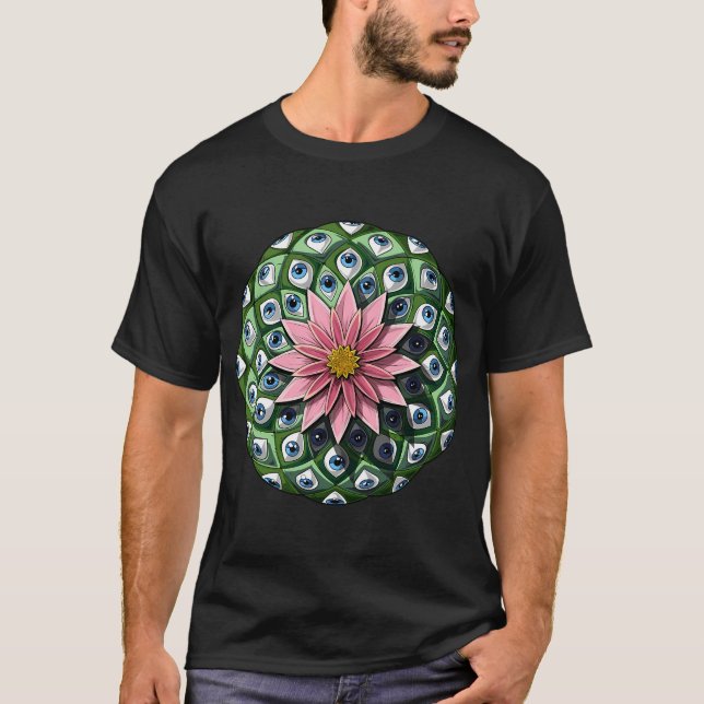Psychedelischer Peyote T-Shirt (Vorderseite)