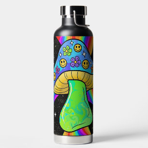 Psychedelischer Pilz Trinkflasche