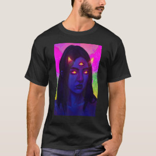 Psychedelischer Psytrance Pilz Acid Trip Surreal T T-Shirt