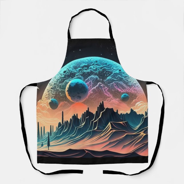 Psychedelischer Raum Schürze (Vorderseite)