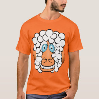 Psychedelischer Schaf-T - Shirt