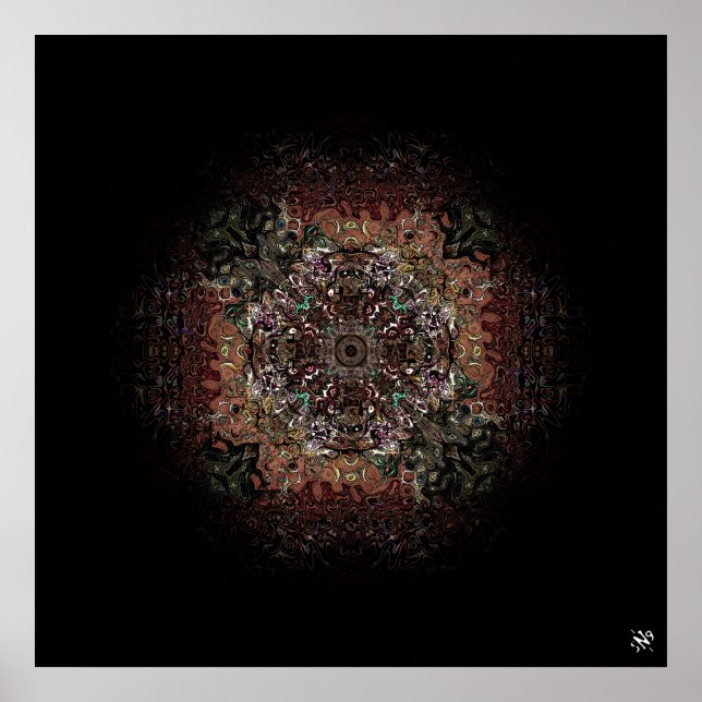 Psychedelischer Schild v2 (Vorne)