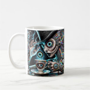 psychedelischer Spaß Kaffeetasse