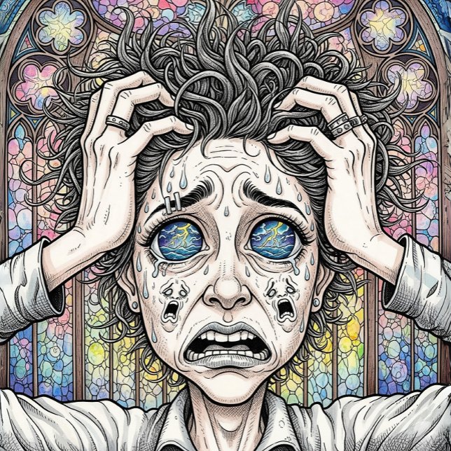 Psychedelischer Surreal Art T - Shirt - emotionale (Von Creator hochgeladen)