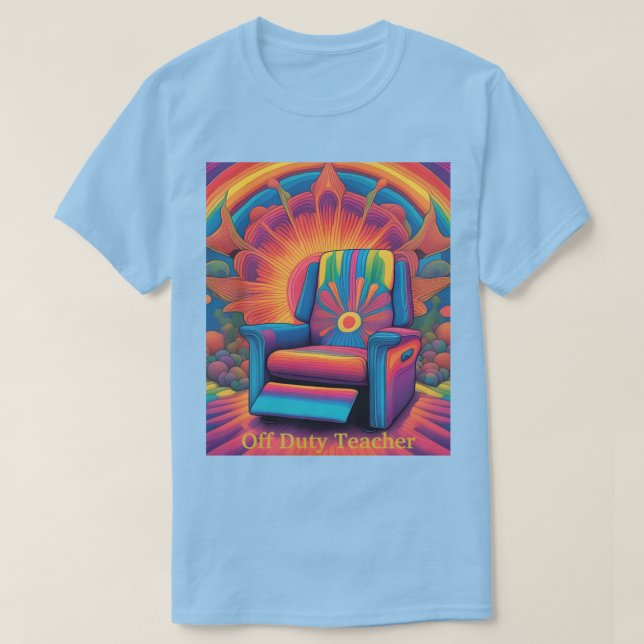Psychedelischer T - Shirt für Männer (Design vorne)