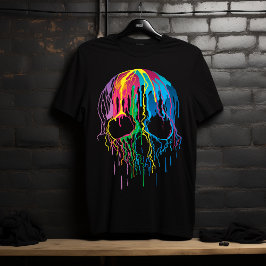 Psychedelischer Tropfkopf T-Shirt