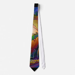 Psychedelischer Twister 2 Krawatte