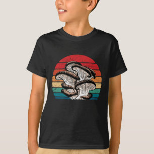 Psychedelischer Vintage-Morchel-Pilz-Mykologe T-Shirt