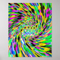 Psychedelischer Wirbelsturm
