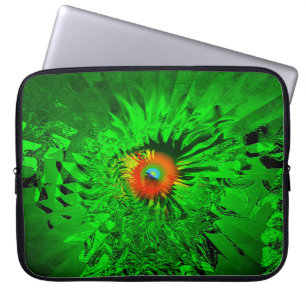 Psychedelisches Auge.... Laptopschutzhülle