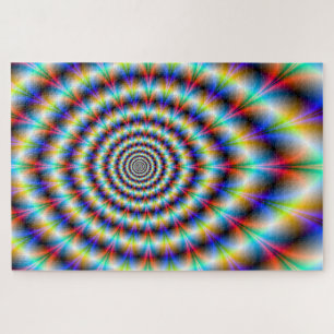 Psychedelisches Auge Puzzle