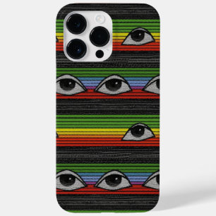 Psychedelisches Augenmuster Case-Mate iPhone 14 Pro Max Hülle