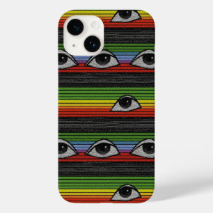 Psychedelisches Augenmuster Case-Mate iPhone 14 Hülle
