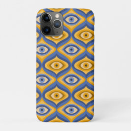 Psychedelisches Augenmuster Indigo Case-Mate iPhone Hülle