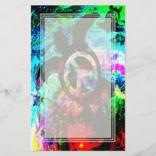 Psychedelisches Briefpapier