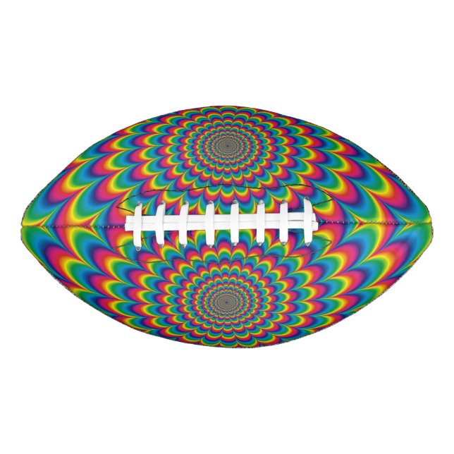Psychedelisches Design Football (Vorderseite)
