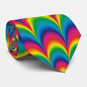 Psychedelisches Design Krawatte