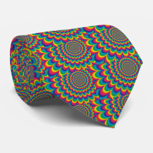 Psychedelisches Design Krawatte
