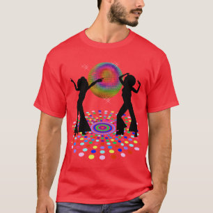 Psychedelisches Disco T-Shirt