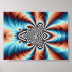 Psychedelisches Dschungel-Kätzchen ~ Plakat