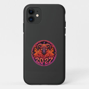 Psychedelisches Feuer Widder Case-Mate iPhone Hülle