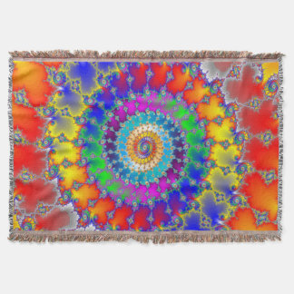 Psychedelisches Fraktal Decke