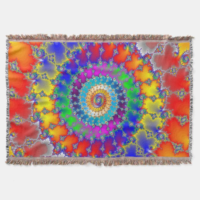 Psychedelisches Fraktal Decke (Vorderseite)