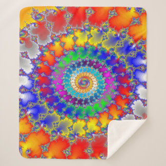 Psychedelisches Fraktal Sherpadecke