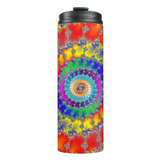 Psychedelisches Fraktal Thermosbecher