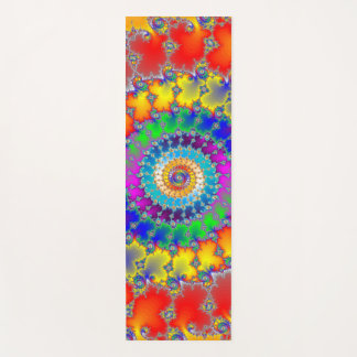 Psychedelisches Fraktal Yogamatte