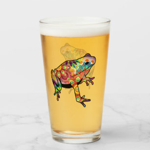 Psychedelisches Frosch-Glas Glas