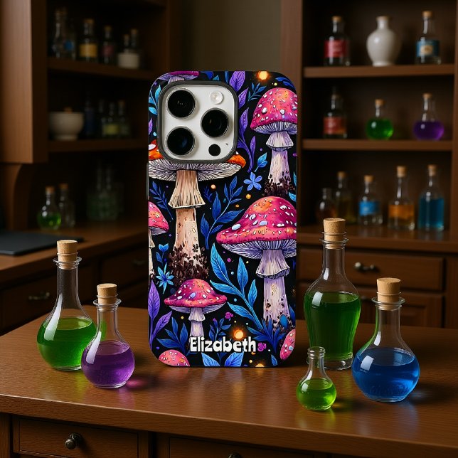 Psychedelisches Fungi-Muster Case-Mate iPhone Hülle (Von Creator hochgeladen)