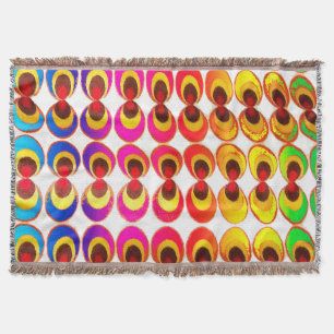 Psychedelisches Gewebe Decke