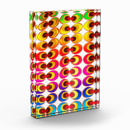 Psychedelisches Gewebe Fotoblock