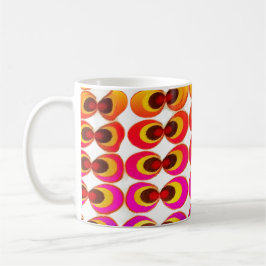 Psychedelisches Gewebe Kaffeetasse