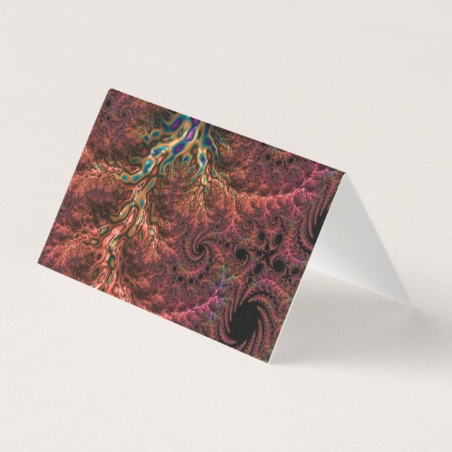 Psychedelisches Groovy Trippy Funky Colorful Frakt (Rückseite)