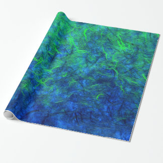 Psychedelisches japanisches Reisneonpapier des Geschenkpapier