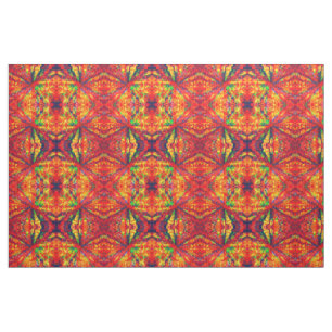 Psychedelisches Kaleidoskop-Muster Stoff