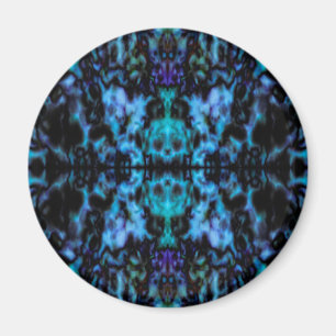 Psychedelisches Kaleidoskopmuster Magnet