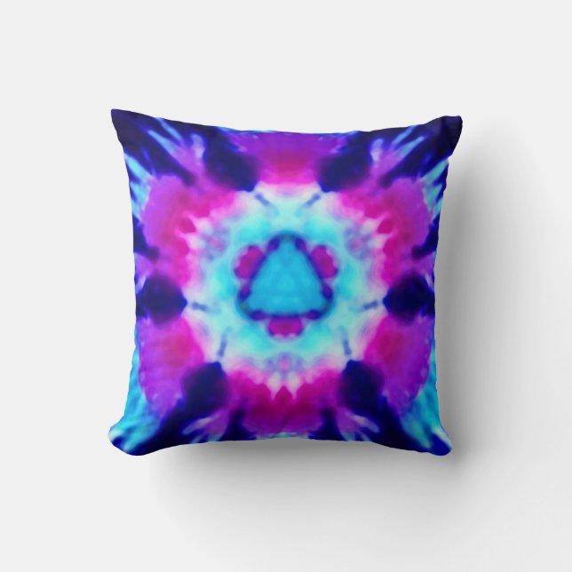Psychedelisches Kissen (Vorderseite)