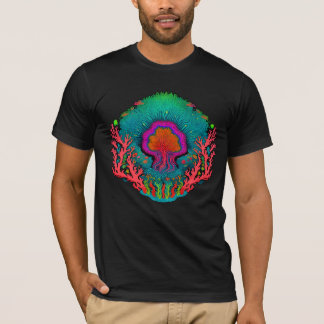 Psychedelisches Korallenriff - 1 T-Shirt