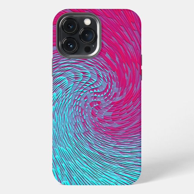 Psychedelisches Meer.... iPhone Hülle (Rückseite)