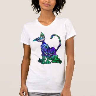 Psychedelisches Miezekatze #three T-Shirt