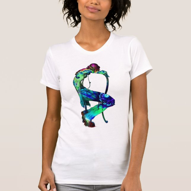 Psychedelisches Modell T-Shirt (Vorderseite)