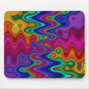 Psychedelisches Mousepad
